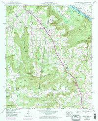 Newsome Sinks 1947 topographic map thumbnail