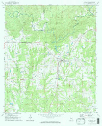 Notasulga 1971 topographic map thumbnail