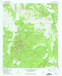 Oak Hill 1981 topographic map thumbnail