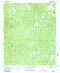 Oak Level 1966 topographic map thumbnail