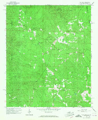 Oak Level 1966 topographic map preview
