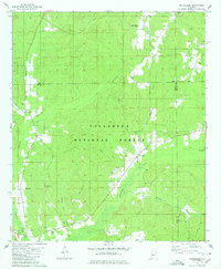 Oakmulgee 1980 topographic map thumbnail