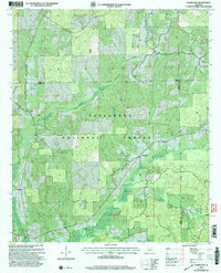 Oakmulgee 2002 topographic map thumbnail