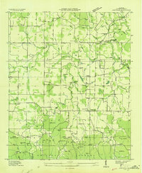 Oakville 1935 topographic map thumbnail