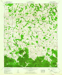 Oakville 1960 topographic map thumbnail