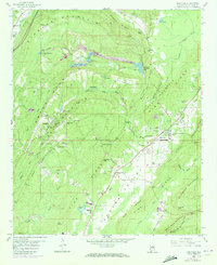Odenville 1958 topographic map thumbnail