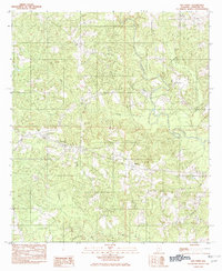 Old Town 1982 topographic map preview