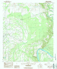 Orrville 1987 topographic map thumbnail