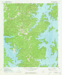 Our Town 1971 topographic map thumbnail