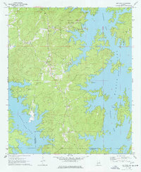 Our Town 1971 topographic map thumbnail