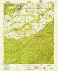 Oxford 1947 topographic map thumbnail