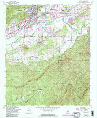 Oxford 1956 topographic map thumbnail