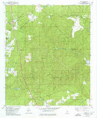Ozan 1979 topographic map thumbnail