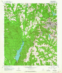 Ozark 1960 topographic map thumbnail