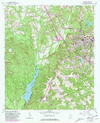 Ozark 1960 topographic map preview
