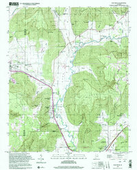 Paint Rock 1997 topographic map thumbnail