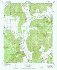 Paint Rock 1948 topographic map thumbnail