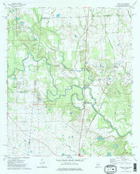 Panola 1973 topographic map preview