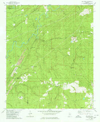 Pea Ridge 1979 topographic map thumbnail