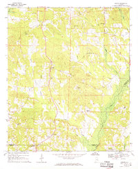 Perote 1968 topographic map preview