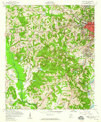 Phenix City 1955 topographic map thumbnail