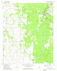 Pickensville 1974 topographic map thumbnail