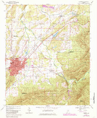 Piedmont 1967 topographic map thumbnail
