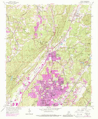 Pinson 1959 topographic map preview