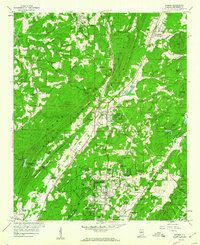 Pinson 1959 topographic map thumbnail