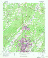 Pinson 1959 topographic map thumbnail