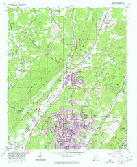 Pinson 1959 topographic map preview