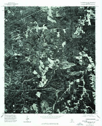Plantersville SE topographic map thumbnail