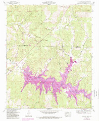 Pleasant Grove 1957 topographic map thumbnail