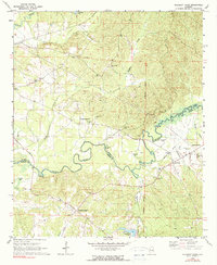 Pleasant Ridge 1970 topographic map thumbnail