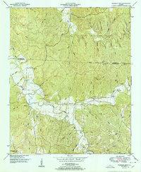 Pleasant Site 1951 topographic map thumbnail