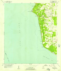 Point Clear 1956 topographic map preview