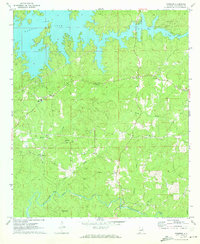 Ponders 1971 topographic map thumbnail