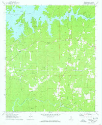 Ponders 1971 topographic map thumbnail