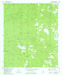 Pondville 1979 topographic map thumbnail