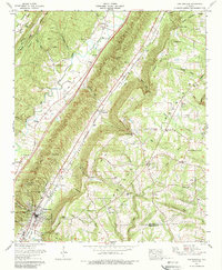 Portersville 1975 topographic map thumbnail