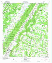 Portersville 1946 topographic map thumbnail