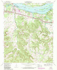 Pride 1971 topographic map thumbnail