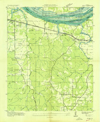 Pride 1936 topographic map preview