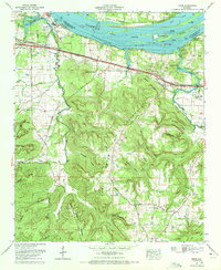 Pride 1971 topographic map thumbnail