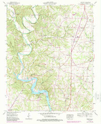 Pruitton 1952 topographic map thumbnail