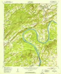Ragland 1947 topographic map thumbnail
