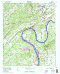 Ragland 1947 topographic map preview
