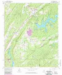 Remlap 1960 topographic map preview