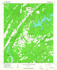 Remlap 1960 topographic map preview