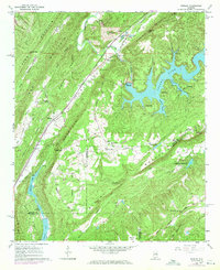 Remlap 1960 topographic map preview